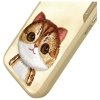 Nimmy etui iPhone 16 6.1 khaki Big Eyed Pet 2.0 Cat